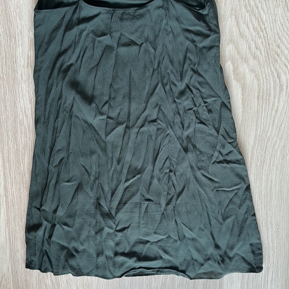 Aritzia Wilfred Free Vivienne Dress in Dark Green - Picture 10 of 12